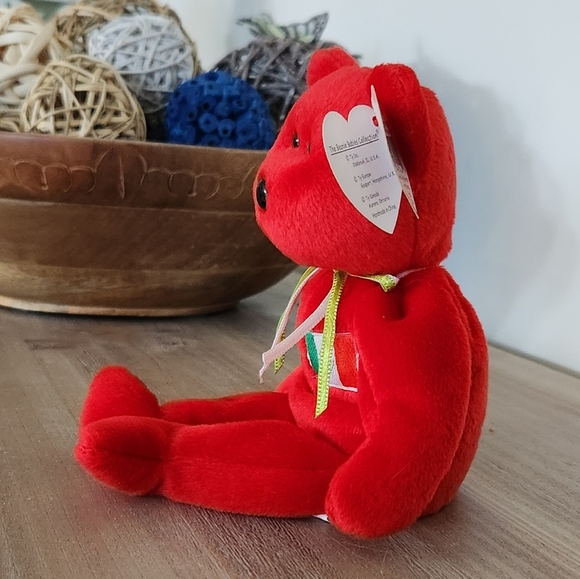 🐻Ty Beanie Baby “Osito” the Bear – 1999, Mexican Flag Edition, Excellent - Picture 3 of 16